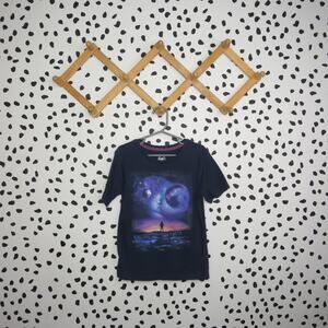 Wonder Nation Galaxy Space Boys Graphic Short Sleeve T-Shirt
